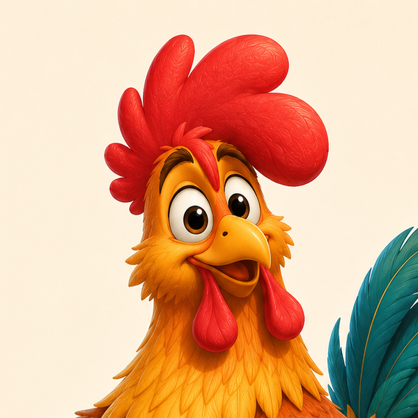 Cluckeroo the rooster